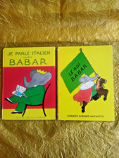 DE BRUNHOFF JEAN ET LAURENT /BABAR   AUX EDITIONS GRANDS ALBUMS HACHETTE 1963/67