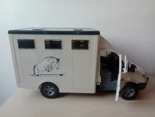 Bruder 02533 Camion van chevaux MB Sprinter + cheval – comme neuf