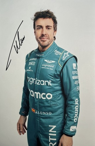 Autographe fernando alonso - autographe,