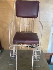 Ancien petit siège de vélo enfant pour porte-bagages vintage