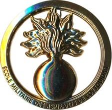 Insigne de BERET EMAC, École Militaire Aspirant Coetquidan Bouss  2021, (10223)