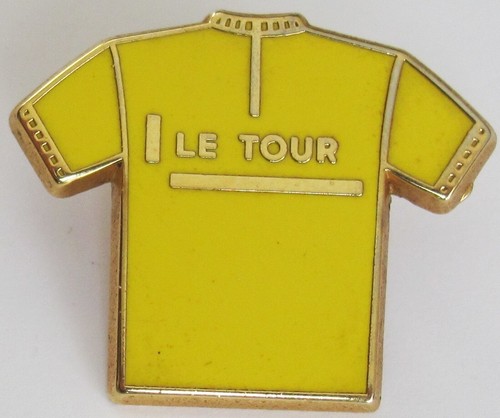 Pin tour maillot - le, jaune