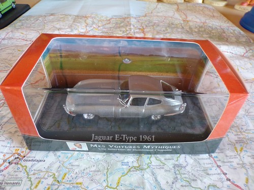 Jaguar type grise 1961 - jaguar, e