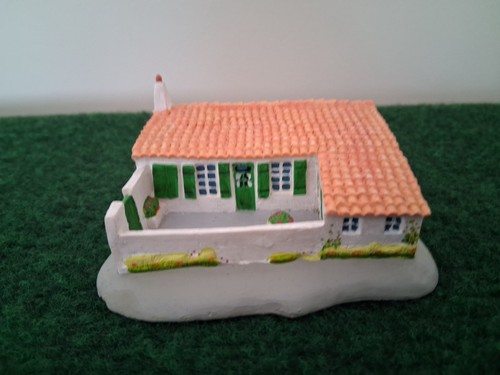 Maison miniature résine - en,