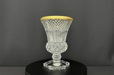 Grand vase en cristal taillé de Val Saint-Lambert