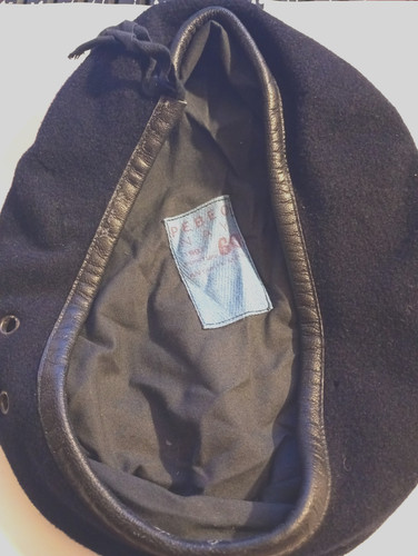 Beret bleu française troupes - beret,
