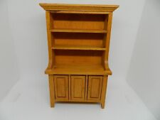 Meuble en bois miniature Vaisselier 3 portes Déco / Maison de poupées N°7