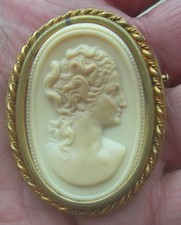 ancienne broche Camée en