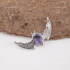 925 Argent Iolite Pierre