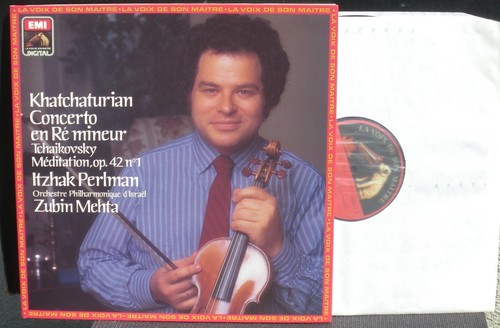 Signed khatchaturian perlman - signed,