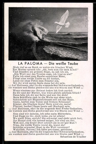 Carte postale marschlied - carte, «