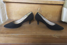 escarpins velours noir taille 39 TBE