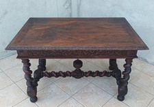 Bureau Louis XIII en chêne