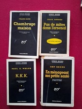 4 volumes Série Noire : D. Keene J. Baynes F. Kane Paul E. Walsh