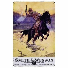 PLAQUE MÉTAL  ARME A FEU