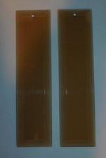 LOT DE 2 ANCIENNES PLAQUES DE