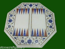 18 " Marbre Backgammon Table