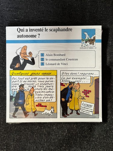 Lot fiches atlas - lot, tintin
