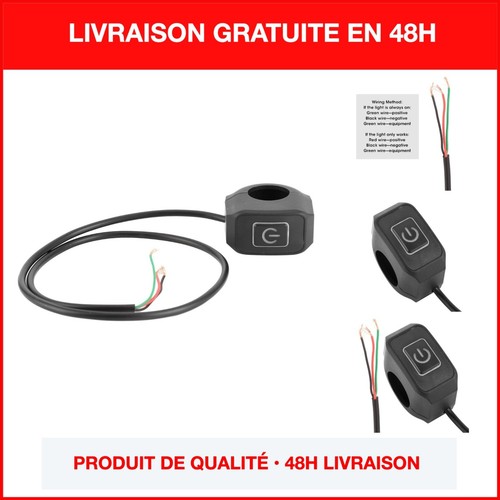 Interrupteur guidon moto v - guidon, 12
