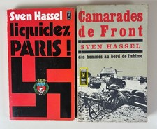 LOT Sven Hassel: Liquidez Paris + Camarades de front/ Presses Pocket