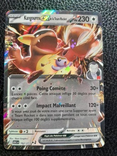 Carte pokemon kangourex - kangourex, ex