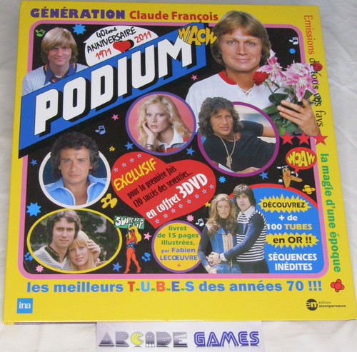 Livre dvd podium claude - livre, 3
