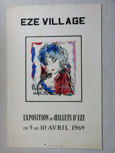 Affiche michel marie poulain - affiche,