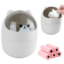 Mini poubelle de table avec