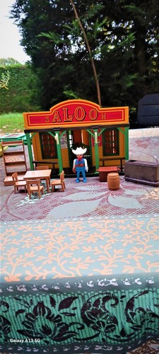 Playmobil maison western cow - playmobil,