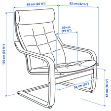 Ikea poang chair - ikea,
