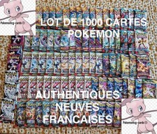 LOT DE 1000CARTES POKEMON