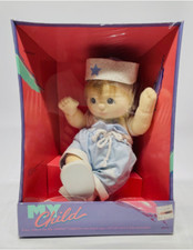 My Child 1985, Poupée Mon Enfant Petit Marin Fabriqué en Chine  Mattel NRFB