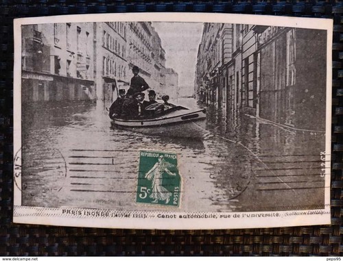 Paris inondation 1910 - -,