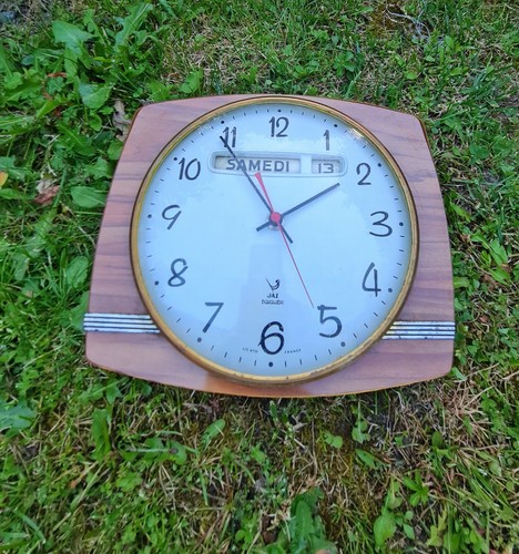 Ancienne pendule vintage jaz - ancienne,