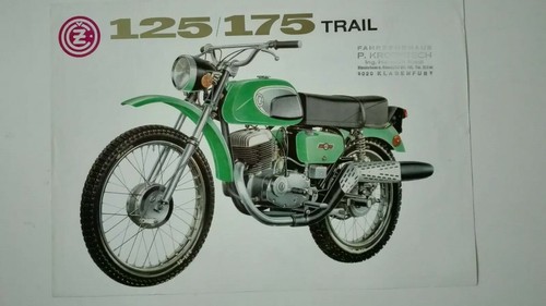 čz 125 175 trial 1975 - de,