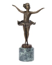 Statuette bronze de jeune