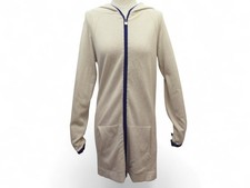 GILET LONG CHANEL ZIP CAPUCHE