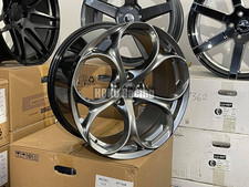 4X jantes 19" style Drake 5X110 HB adaptées pour Alfa Romeo Giulia Stelvio...
