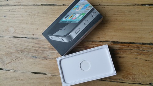 Boîte vide iphone - boîte,