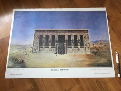 Temple denderah égypte - a,