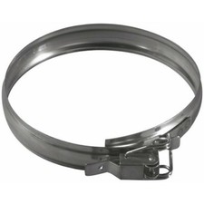 Collier de sécurité inox pour tubage rigide - diamètre 153 mm TEN