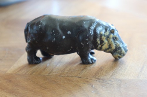 Ancien jouet animaux afrique - ancien,