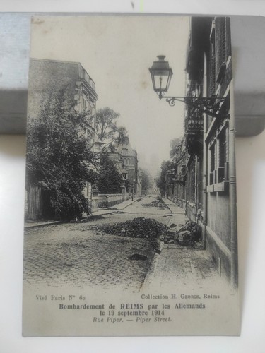 Carte postale reims - carte,