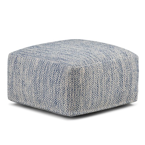 Simplihome nate square pouf - simplihome,