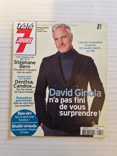 Télé jours novembre - télé, 2016