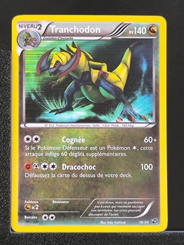 Carte pokémon tranchodon - pokémon,