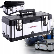 Boite A Outils | Fermoirs en métal | Acier inoxydable | 39 cm