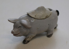 Cochon en céramique pot à moutarde