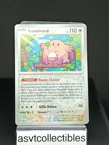 Carte pokémon leveinard - carte,