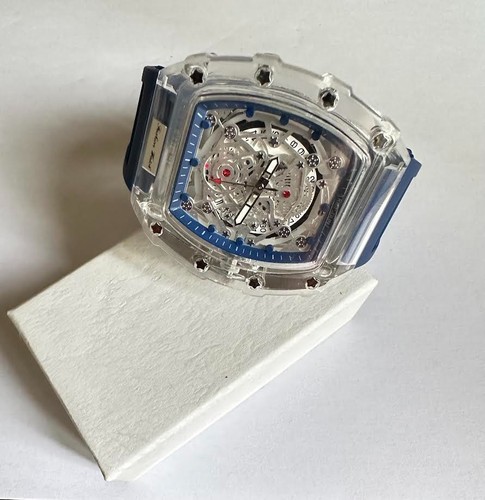 Montre quartz bleue - bleue, etanche